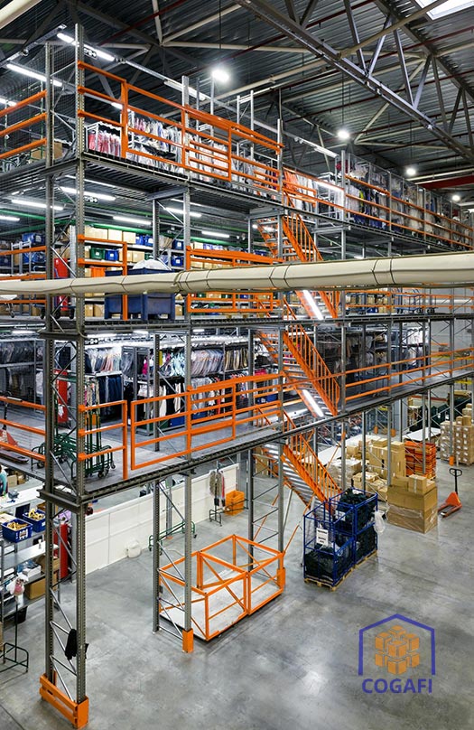 Plateforme métallique logistique au Maroc
